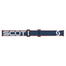 Scott SHIELD retro blue/red (red chrome)