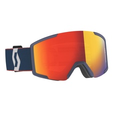 Lyžařské brýle Scott SHIELD retro blue/red (red chrome) 