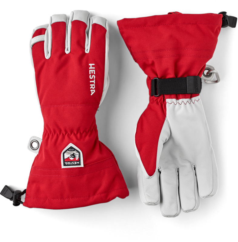Hestra ARMY LEATHER HELI SKI (red) 22/23