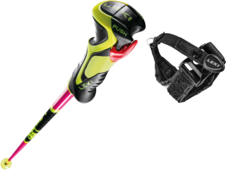 Leki WCR LITE SL 3D (neonpink/black/neonyellow) 23/24