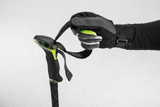 Leki GUIDE Lite 2 CARBON  105-150cm (anthracite/neonyellow/black) 24/25