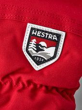 Hestra ARMY LEATHER HELI SKI mitt (red) 22/23