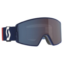 Lyžařské brýle Scott REACT retro blue (blue chrome) 