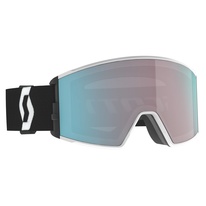 Lyžařské brýle Scott REACT team white/black (aqua chrome)  