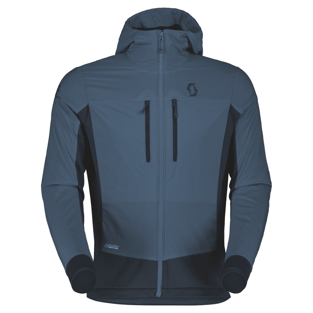 Scott EXPLORAIR ALPHA HOODY JKT (metal blue/dark blue)