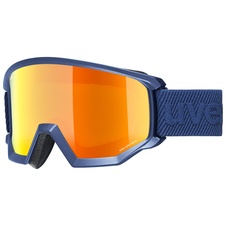 Lyžařské brýle Uvex ATHLETIC CV navy (mirror orange/colorvision® green) 