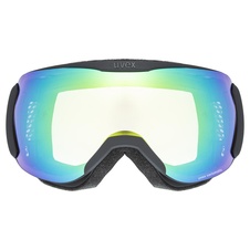 Uvex DOWNHILL 2100 V black (mirror green variomatic®/clear)