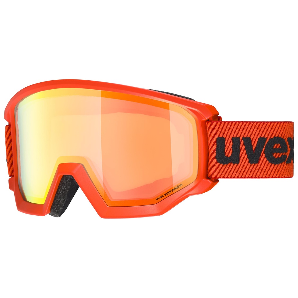 Uvex ATHLETIC FM fierce red (mirror orange/orange)