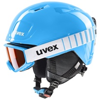 Lyžařská helma Uvex HEYYA SET (blue)   