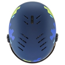  Uvex ROCKET JR VISOR (blue/puzzle)