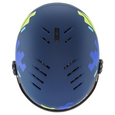  Uvex ROCKET JR VISOR (blue/puzzle)