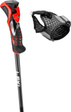 Leki AIRFOIL 3D (black/anthracite/red) 23/24