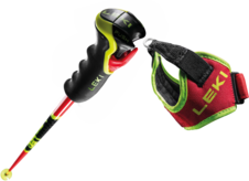 Leki VENOM GS 3D (red/black/neonyellow) 24/25