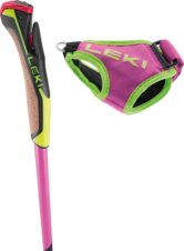 Leki PRC 750 (pink/neonyellow/black)  24/25
