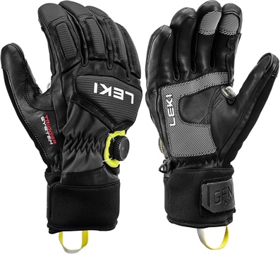 Leki Griffin Tune 3D Boa® (black/graphite/lemon) 24/25