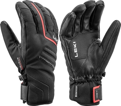 Leki Falcon 3D (black/red) 23/24
