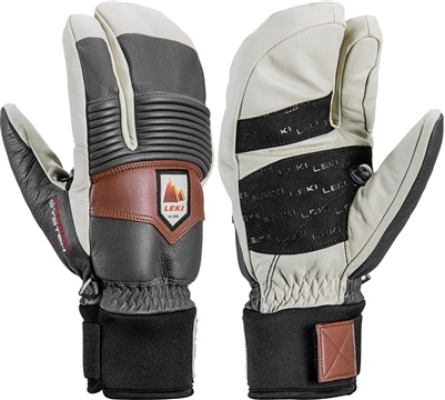 Leki Patrol 3D Lobster (graphite/white/maroon) 24/25