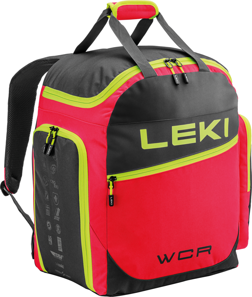 Leki SKIBOOT BAG WCR 60L (red/black/yellow)