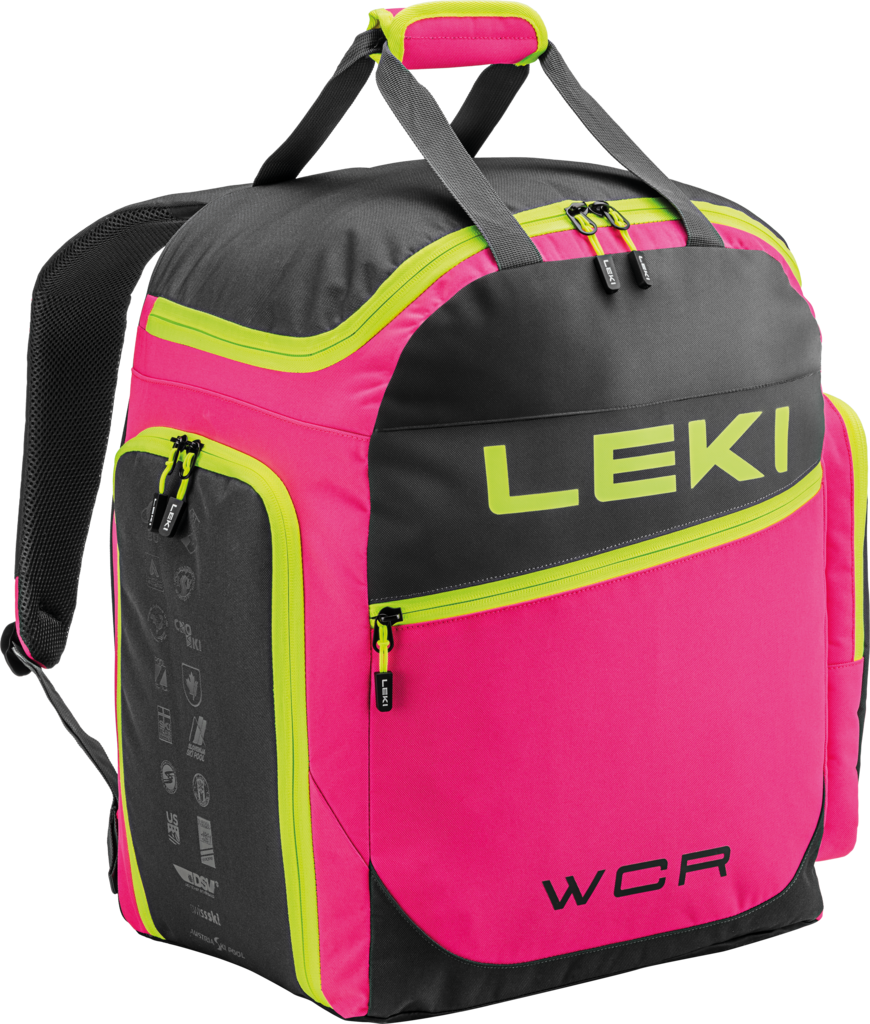Leki SKIBOOT BAG WCR 60L (pink/black/yellow)