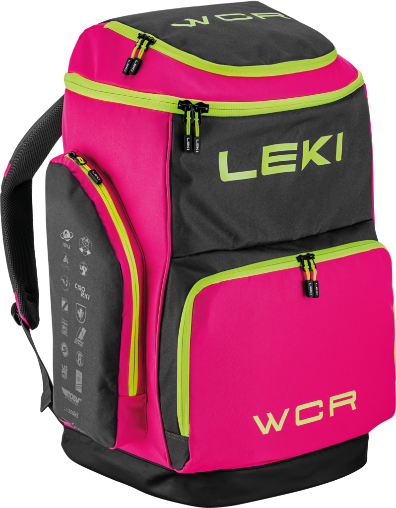 Leki SKIBOOT BAG WCR 85L (pink/black/yellow)