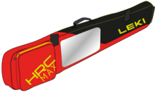 Leki BIATHLON RIFLE BAG (red/black/yellow)   