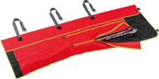 Leki ALPINE SKI WRAP BAG 3 pairs (red/black/yellow)   