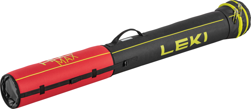 Leki CROSS COUNTRY TUBE BAG 8 pairs (red/black/yellow)