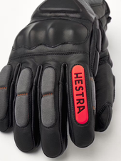 Hestra IMPACT RACING Sr. (black/flame red)