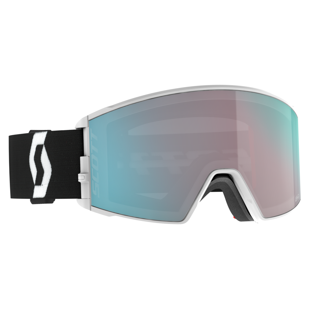 Scott REACT (team white/black/aqua chrome)