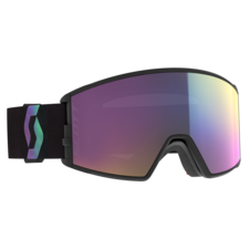 Lyžařské brýle Scott REACT (black/aurora green/teal chrome) 
