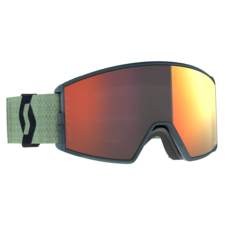 Scott REACT (soft green/black/solar red chrome)