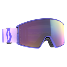 Lyžařské brýle Scott REACT (lavender purple/teal chrome) 