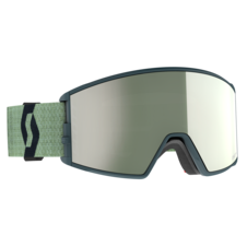 Lyžařské brýle Scott REACT AMP PRO (soft green/black/amp pro white chrome)