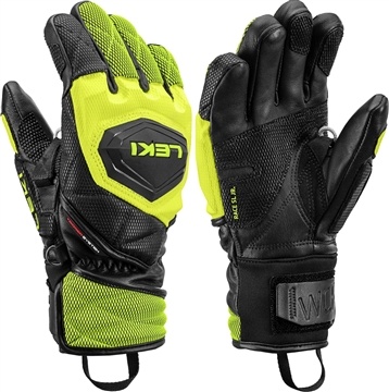 Leki WCR VENOM 3D JUNIOR (black/lemon) 24/25