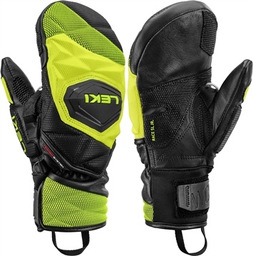 Leki WCR VENOM 3D JUNIOR Mitt (black/lemon) 24/25