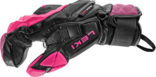 Leki WCR Venom SL 3D Mitt (black/pink) 24/25