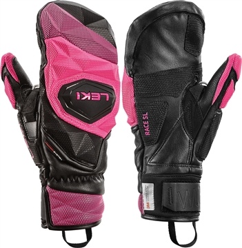 Leki WCR Venom SL 3D Mitt (black/pink) 24/25