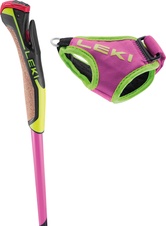 Leki HRC MAX (pink/yellow/carbon strukture) 25/26