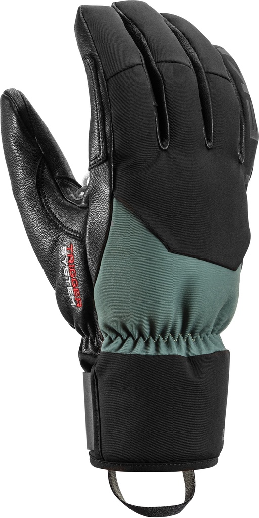 Leki HEVON THERMO 3D (black/green) 25/26