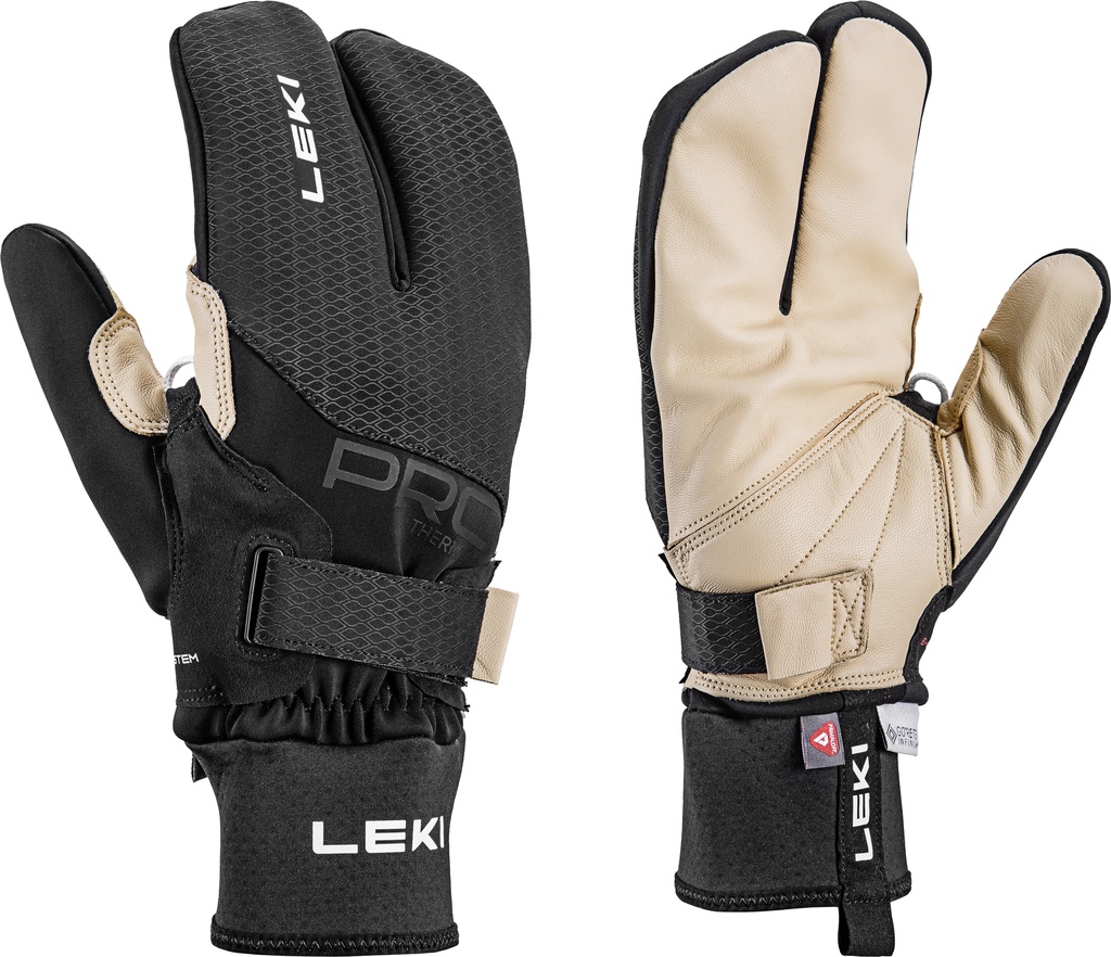 Leki PRC PREMIUM THERMOPLUS SHARK Lobster (black/sand) 25/26