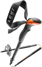 Leki TOUR STICK VARIO CARBON (115-135)  20/21