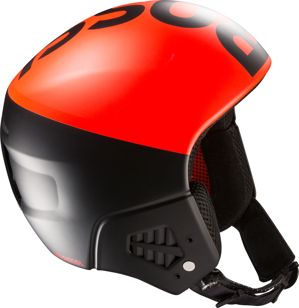 Rossignol HERO 9 FIS IMPACTS with chinguard (hot red/black) 21/22