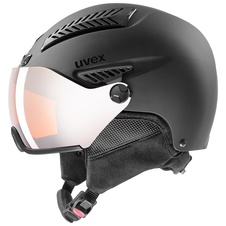 Lyžařská helma Uvex HLMT 600 VISOR (black)  