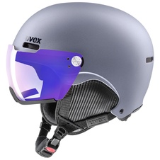 Lyžařská helma Uvex HLMT 500 VISOR V (strato met)   
