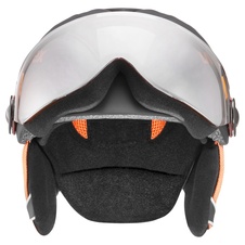 Uvex JUNIOR VISOR PRO (black/orange)