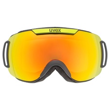 Uvex DOWNHILL 2000 CV black (mirror orange/colorvision green)