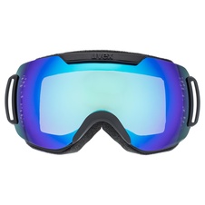 Uvex DOWNHILL 2000 CV black (mirror blue/colorvision green)