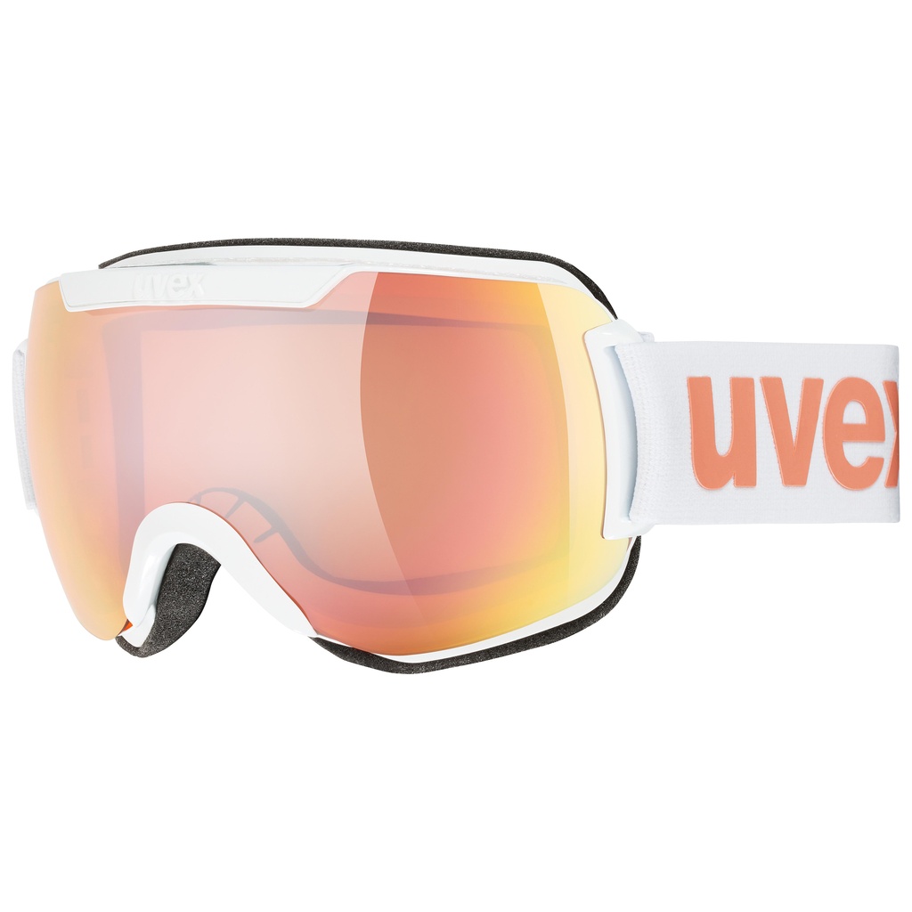Uvex DOWNHILL 2000 CV white (mirror rose/colorvision orange)