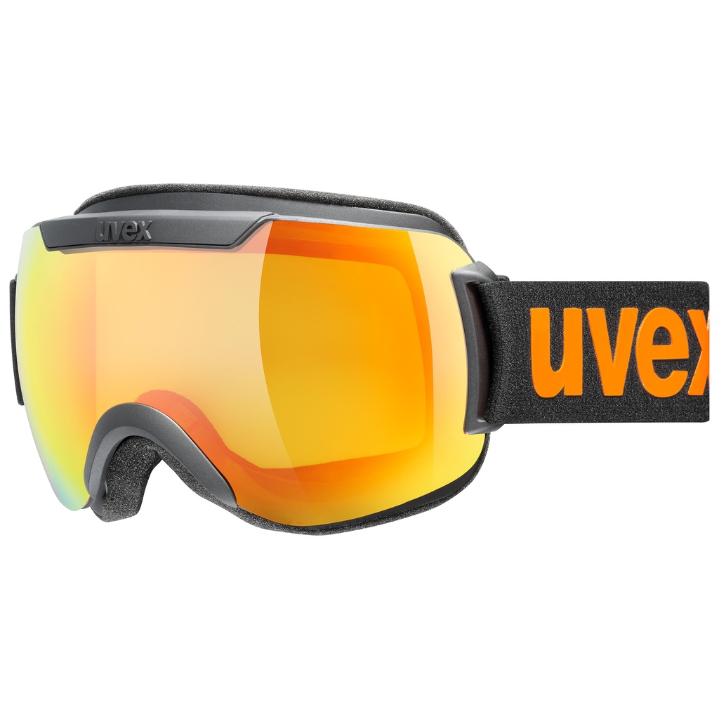 Uvex DOWNHILL 2000 CV black (mirror orange/colorvision yellow)
