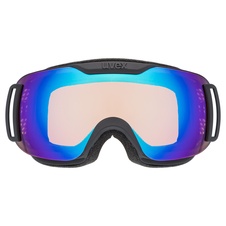 Uvex DOWNHILL 2000 S CV black (mirror blue/colorvision® yellow)